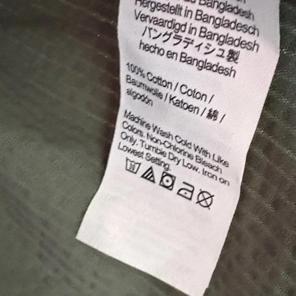 NWOT Crewcuts Green Corduroy Boys Shirt size 10 - Picture 4 of 6